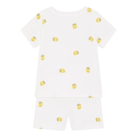 Lemon Two-Piece Summer Pyjama Set