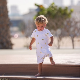 Lemon Two-Piece Summer Pyjama Set
