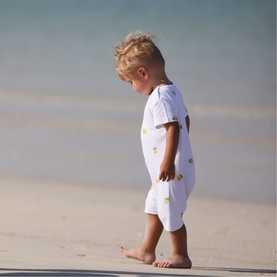 Lemon Two-Piece Summer Pyjama Set