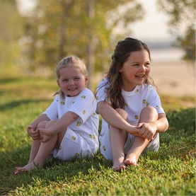 Lemon Two-Piece Summer Pyjama Set