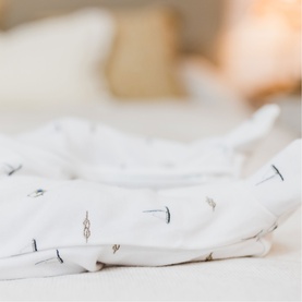 Nautical Zip Sleepsuit