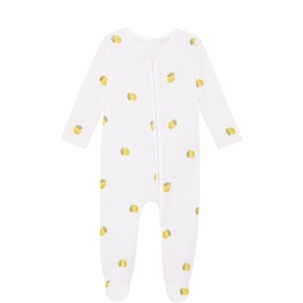 Lemon Zip Sleepsuit