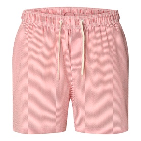 Coop Striped Seersucker Drawstring Shorts