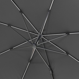 Glow Garden Parasol & Base Anthracite