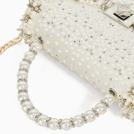 Bridesmaid Embellished Top Handle Bag