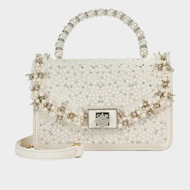 Bridesmaid Embellished Top Handle Bag