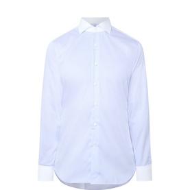 Twill Striped Single-Cuff Shirt