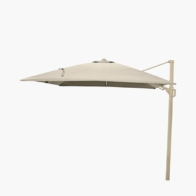 Glow Garden Parasol & Base Champagne