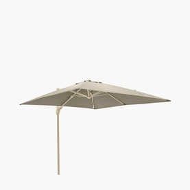 Glow Garden Parasol & Base Champagne