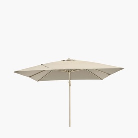 Glow Garden Parasol & Base Champagne