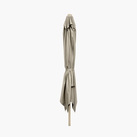 Glow Garden Parasol & Base Champagne