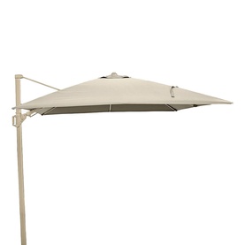 Glow Garden Parasol & Base Champagne