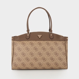 Berta Delux 4G Logo Shoulder Bag