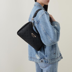 Anise Double Zip Shoulder Bag