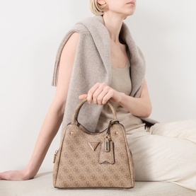 Anise Double-Zip Shoulder Bag