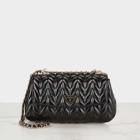 Cheryl Logo Quilted Crossbody Bag