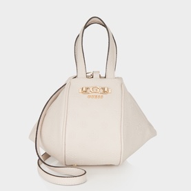 Anise Logo Top Handle Pouch Bag