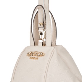 Anise Logo Top Handle Pouch Bag