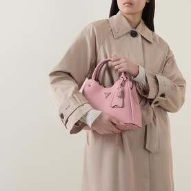 Meridian Logo Girlfriend Top Handle Bag