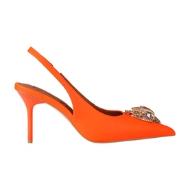 Large Eagle Slingback Pumps