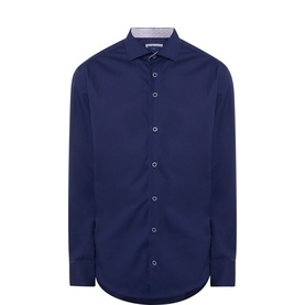 Structure Solid Formal Shirt