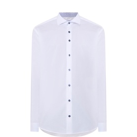 Structure Solid Formal Shirt