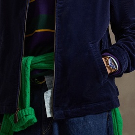 The Wynton Polo Player Logo Corduroy Jacket