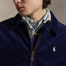The Wynton Polo Player Logo Corduroy Jacket
