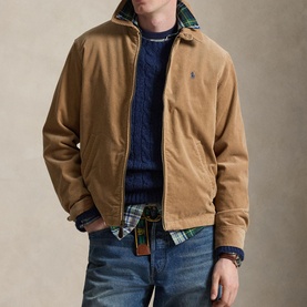 The Wynton Polo Player Logo Corduroy Jacket