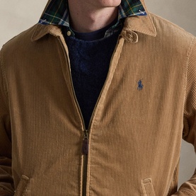 The Wynton Polo Player Logo Corduroy Jacket