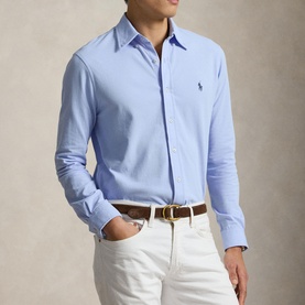 Polo Player Logo Featherweight Mesh Shirt