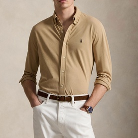 Polo Player Logo Featherweight Mesh Shirt