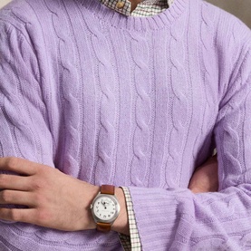 The Iconic Cable Knit Cashmere Sweater