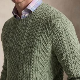 Aran Knit Sweater