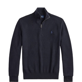 Polo Player Half-Zip Sweater