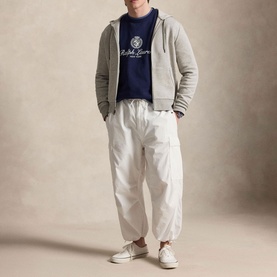 Polo Player Double-Knit Zip Hoodie