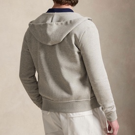 Polo Player Double-Knit Zip Hoodie