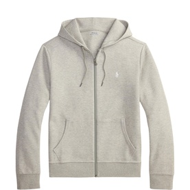 Polo Player Double-Knit Zip Hoodie