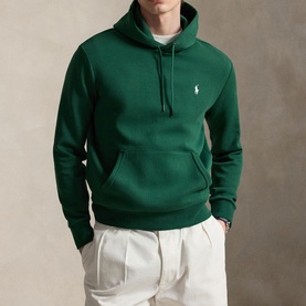 Polo Player Double-Knit Hoodie