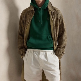 Polo Player Double-Knit Hoodie