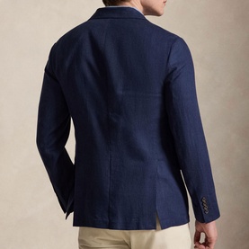 Fancy Wave Single-Breasted Jacket