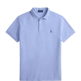 Honeycomb-Mesh Polo Shirt