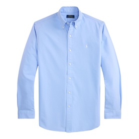 Polo Player Logo Garment-Dyed Shirt