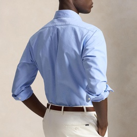 Polo Player Logo Garment-Dyed Shirt