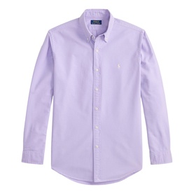 Polo Player Logo Garment-Dyed Shirt