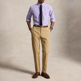 Polo Player Logo Garment-Dyed Shirt