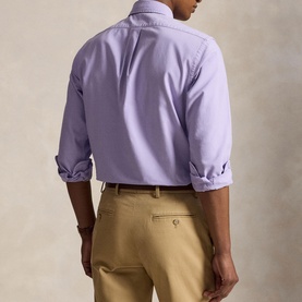 Polo Player Logo Garment-Dyed Shirt