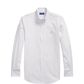 Pony Logo Checked Poplin Shirt