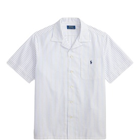 Striped Oxford Camp Shirt