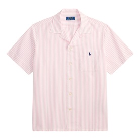 Pony Logo Striped Oxford Casual Shirt